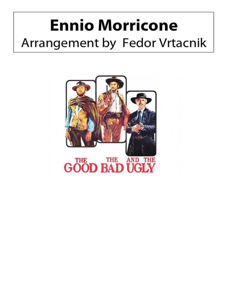 The Good The Bad and The Ugly PDF | PDF | Musical Instruments ...