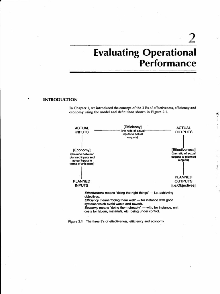 Evaluating the 3 Es of Performance | PDF | Internal Audit | Audit