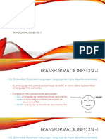 Transformaciones XML