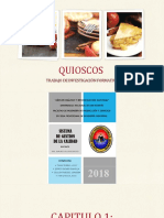 Quiosco 14 UNSA: Descripción y satisfacción estudiantil