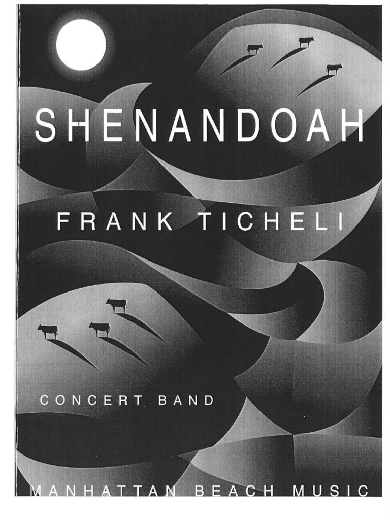 Shenandoah Score PDF