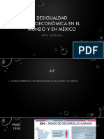 Desigualdad Socioeconómica en El Mundo y en México