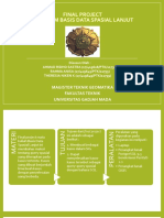 Magister Teknik Geomatika Fakultas Teknik Universitas Gadjah Mada