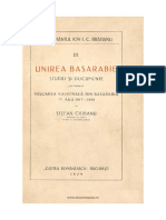 Ciobanu - Unirea Basarabiei PDF