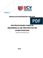 Instructivo Informe de Tesis 2014