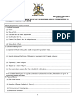 PSC Form 11 - 0