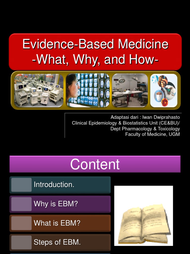 Evidence-Based Medicine - What, Why, and How | Download Free PDF ...