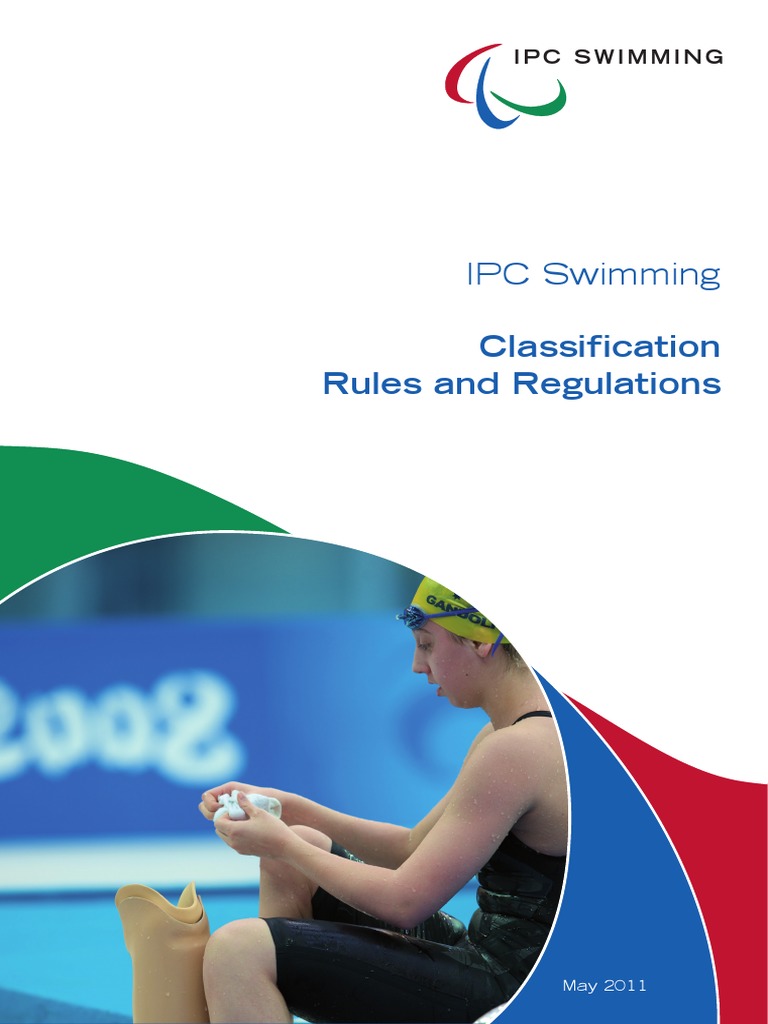 20110530 Swimming Classification Regulations PDF Sports Competition