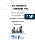 Fundamentals of Fluid Power-Part 1 Chapter 4: Contamination and Filtration