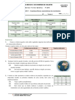 9º FQ Ficha de Trabalho 1 Grandezas Fc3adsicas Carteristicas Dos Movimentos