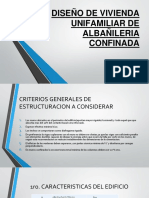 Presentacion Analisis y Diseño en Albañileria Confinada