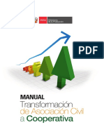 Manual Transformación de Asociacion Civil A Cooperativa - 2012