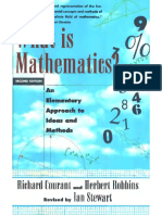 What is Mathematics_ an Elementary Approach to Ideas and Methods