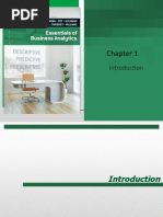 Chap 01 Introduction To Business Analytics