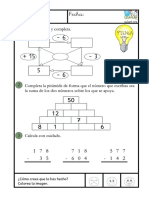 Cálculo Mental Suma y Resta PDF