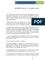 Límite de Percepción Visual y La Escala Del Plano