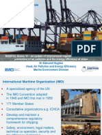 An Update of International Regulatory Developments For Prevention of Air Pollution and The Energy Efficiency of Ships