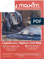 Mary Maxim - 16875 - Lighthouse Afghan Crochet