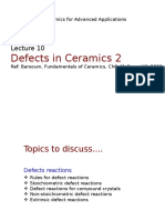 10 - Defects in Ceramics 2