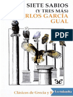 Los Siete Sabios y Tres Mas - Carlos Garcia Gual PDF