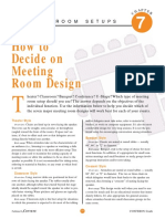 How To Decide On Meeting Room Design