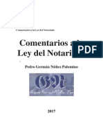 Comentarios a la Ley del Notariado 2017.pdf