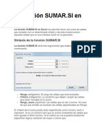 La Función SUMAR Contar Promedio Sierror