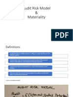 Audit Risk Model