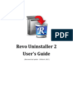Revo Uninstaller Help PDF