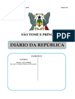 Regime Jurídico dos Passaportes São-Tomenses