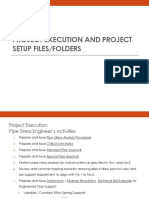 Caesar Ii: Project Execution and Project Setup Files/Folders