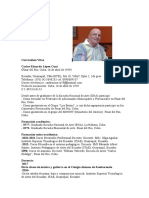 Curriculum Vitae Carlos López 2016