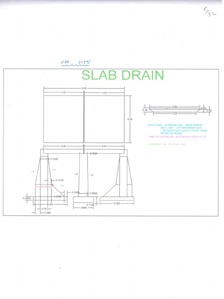 Slab Drain DRG | PDF