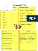 Comparatives Exercises