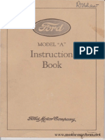 Ford Model A Instruction Book by Ford Motor Company