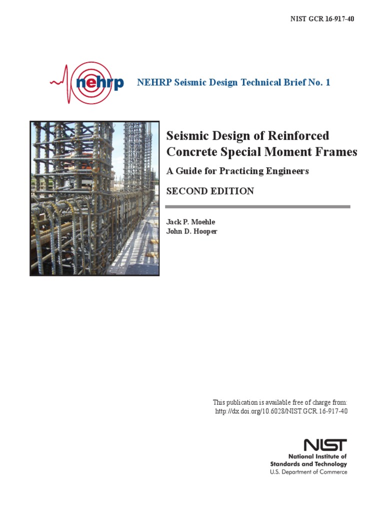 Seismic Design of Reinforced Concrete Special Moment Frames PDF | PDF ...
