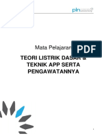 Teori Listrik Dasar & Teknik APP Serta Pengawatannya