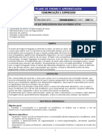 Plano de Ensino - Adriane CR Setti [Comunicação e Expressão] 2011