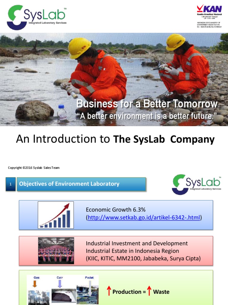 Syslab Profile | PDF | Laboratories | Dust
