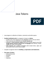 Java Tokens