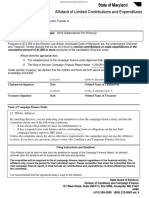 AffidavitofLimitedContributionsandExpenditures PDF