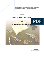 Kriminalistika Sa Kriminologijom