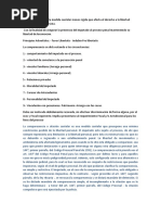 Comparecencia Simple y Restringida