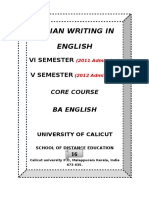 VI Sem Study Material Indian Writing in English Pub On 24june2014