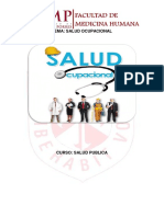 Salud Ocupacional Informe-2018