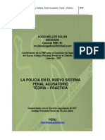 La Policia en El Nuevo Sistema Penal Acusatorio PDF