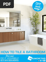 Easy!: How To Tile A Bathroom