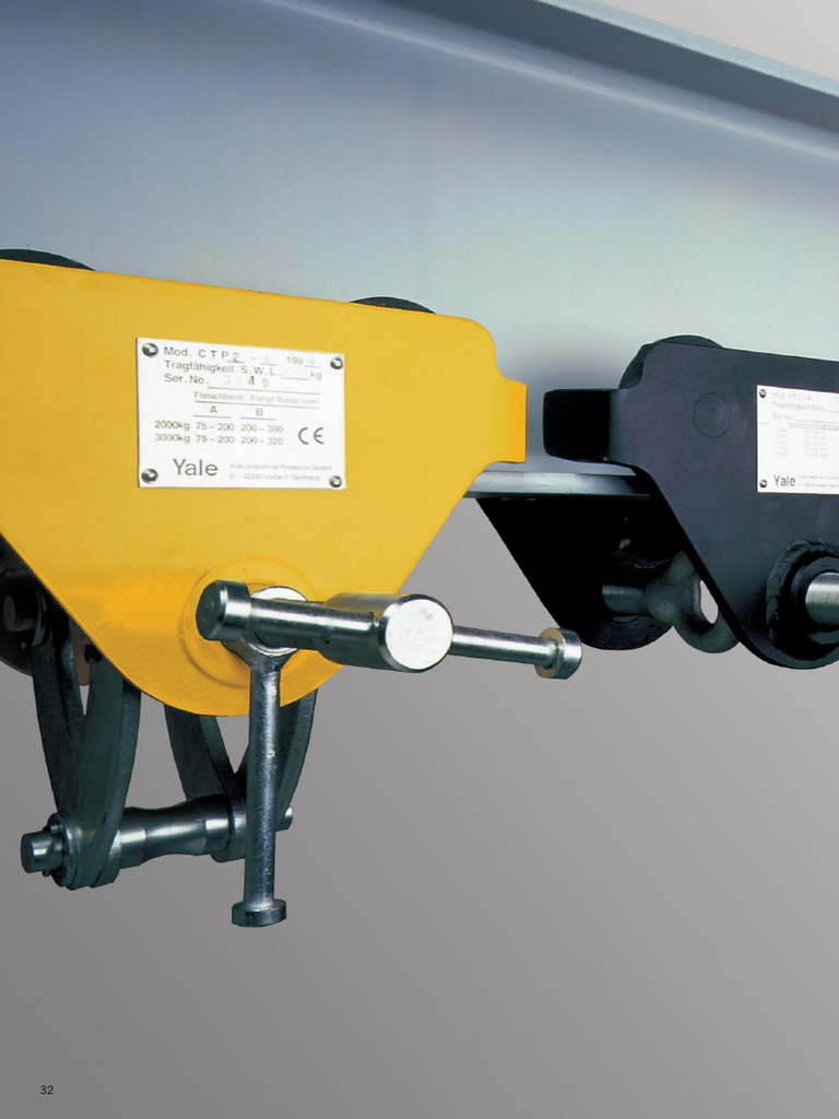 Trolleys Yale Manufactured Goods Mechanical Engineering