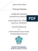 Off Design Turbofan  Project Report