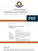 Update On Otitis Media - Prevention and Treatment